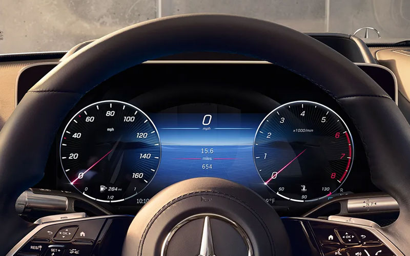 2023 Mercedes-Benz S-Class Digital Gauge Cluster - mbusa.com