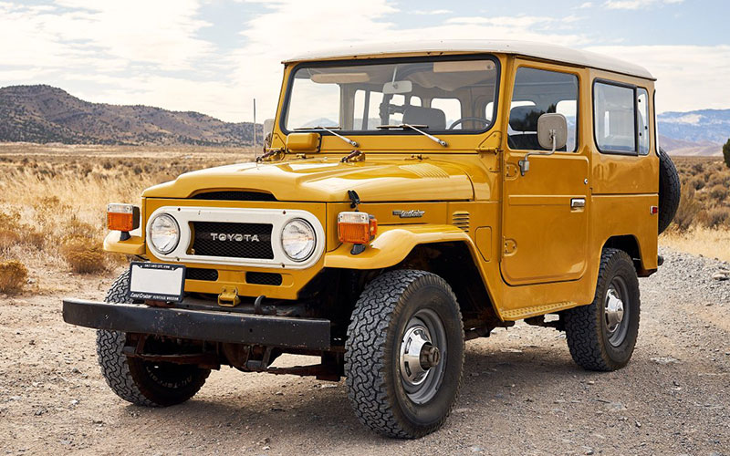 1977 FJ40 Toyota Land Cruiser - pressroom.toyota.com