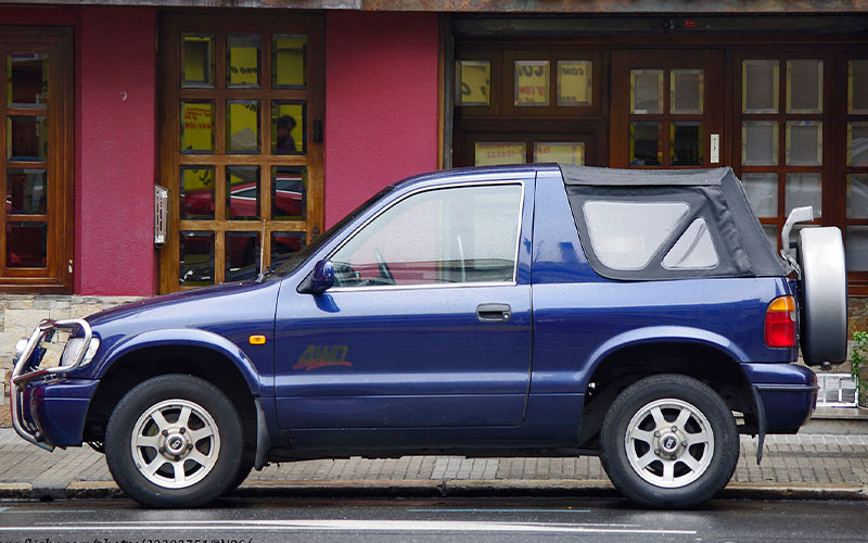 2001 Kia Sportage - Spanish Coches on Wikimedia