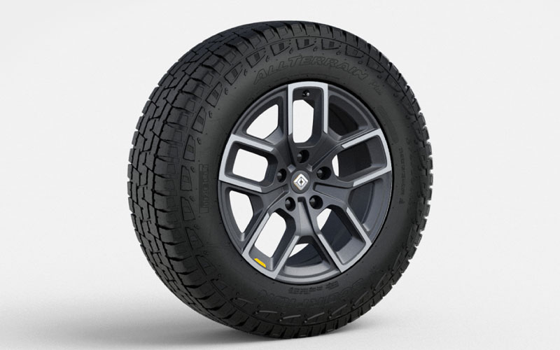 2023 Rivian R1S 20" All-Terrain Tires - rivian.com