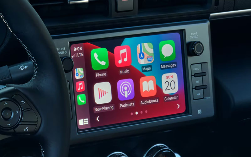 2023 Toyota GR86 8-In. Touchscreen Display - toyota.com 2023 Toyota GR86 8-In. Touchscreen Display - toyota.com