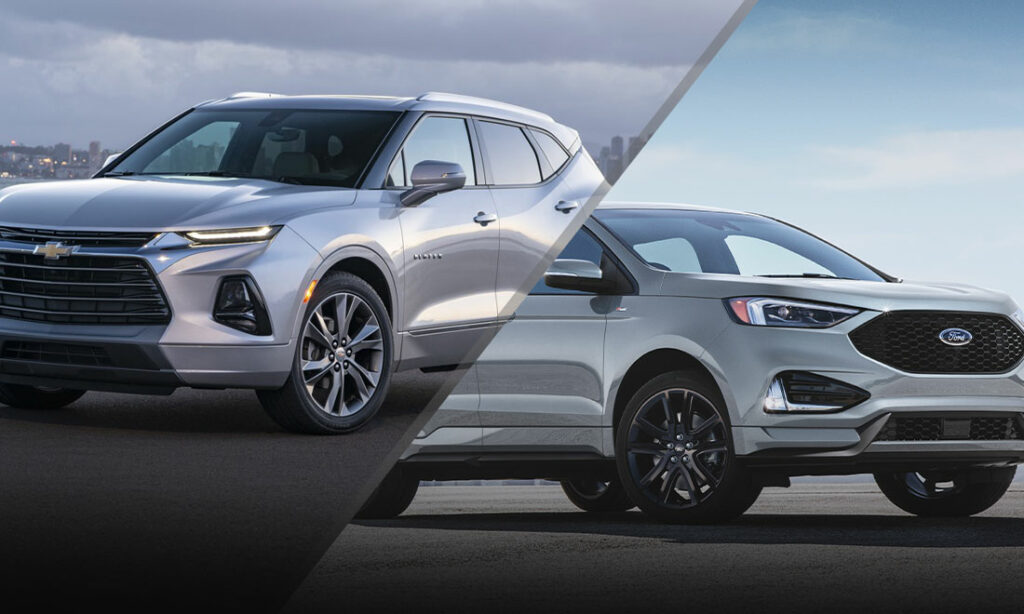 Budget Buy Under $25k: Chevrolet Blazer vs. Ford Edge