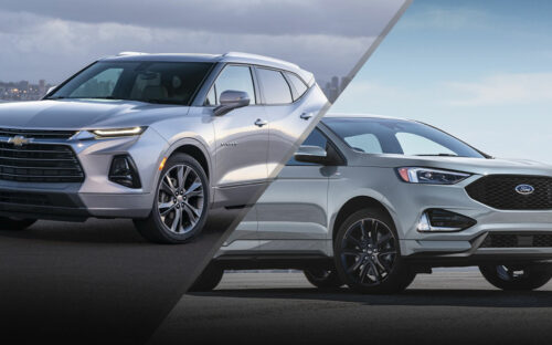 Budget Buy Under $25k: Chevrolet Blazer vs. Ford Edge