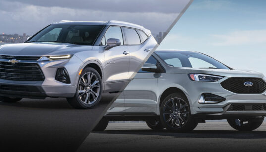 Budget Buy Under $25k: Chevrolet Blazer vs. Ford Edge