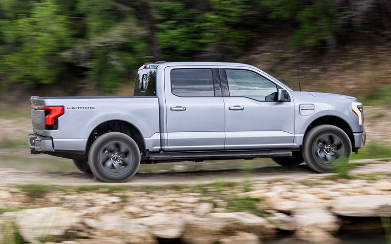 2022 F-150 Lightning Lariat - media.ford.com