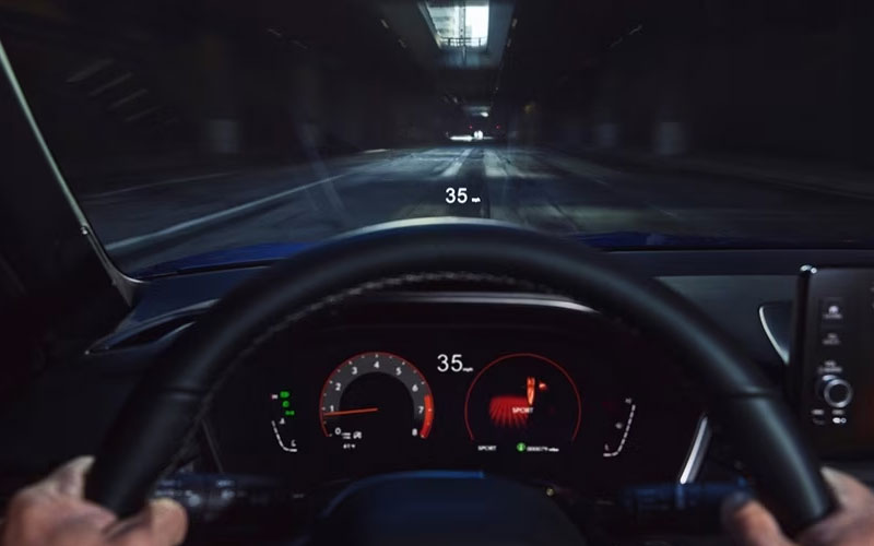 2024 Acura Integra heads up display - acura.com
