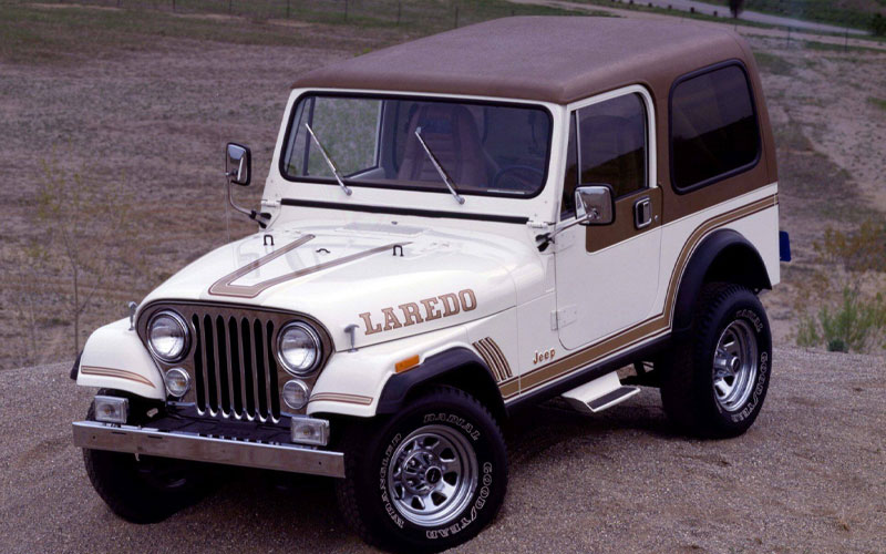 Jeep CJ-7 plastic top and steel doors - jeep.com
