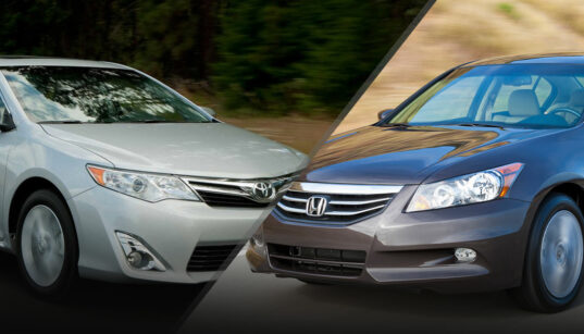 Budget Buy Under $10,000: 2012 Toyota Camry vs Honda Accord