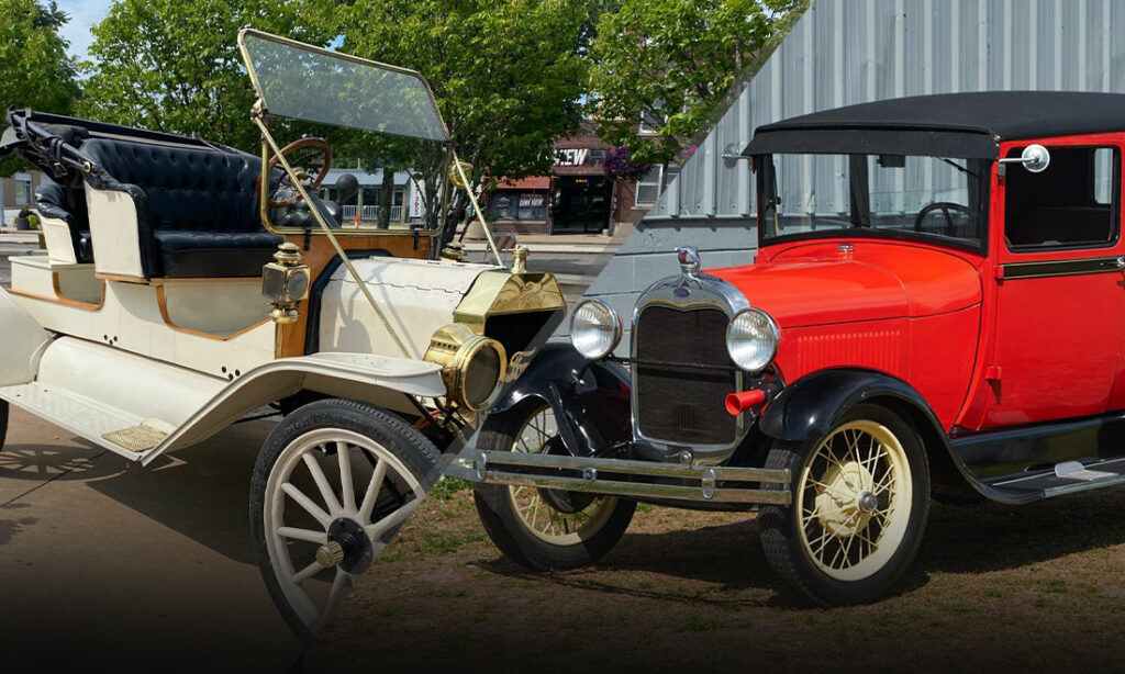 Ford Model T vs Model A