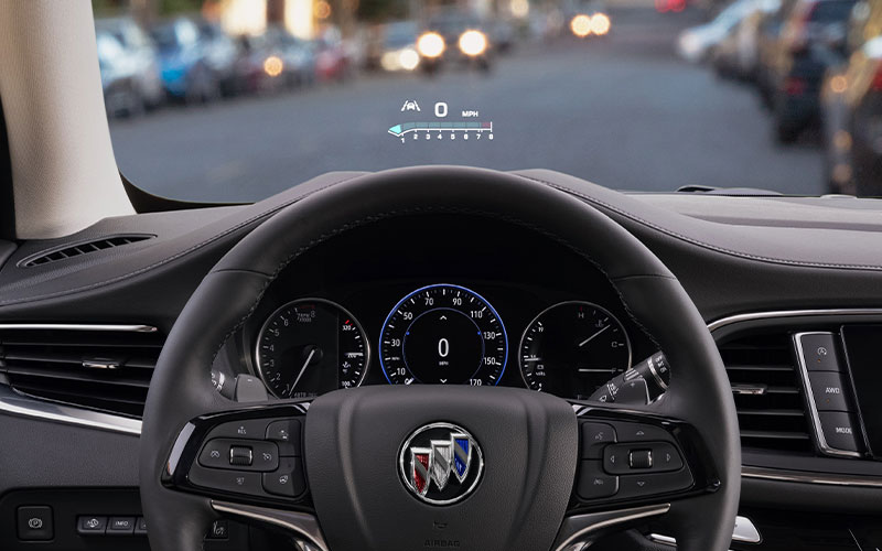 2024 Buick Enclave Head-Up Display - media.chevrolet.com
