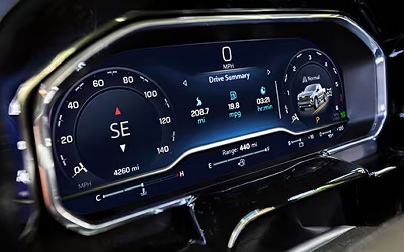 2024 Chevrolet Silverado 12.3-inch digital gauge cluster - chevrolet.com