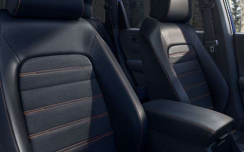 2024 Honda CR-V leather-trimmed seats - automobiles.honda.com