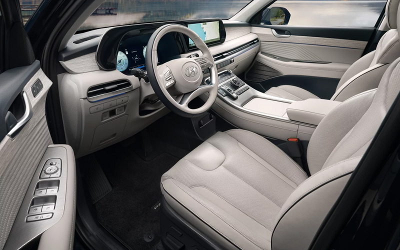2024 Hyundai Palisade interior - hyundainews.com