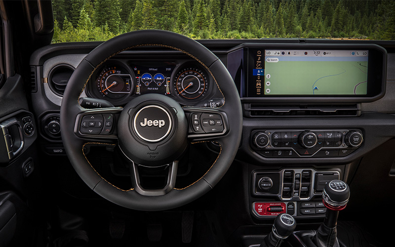 2024 Jeep Gladiator interior - stellantisnorthamerica.com