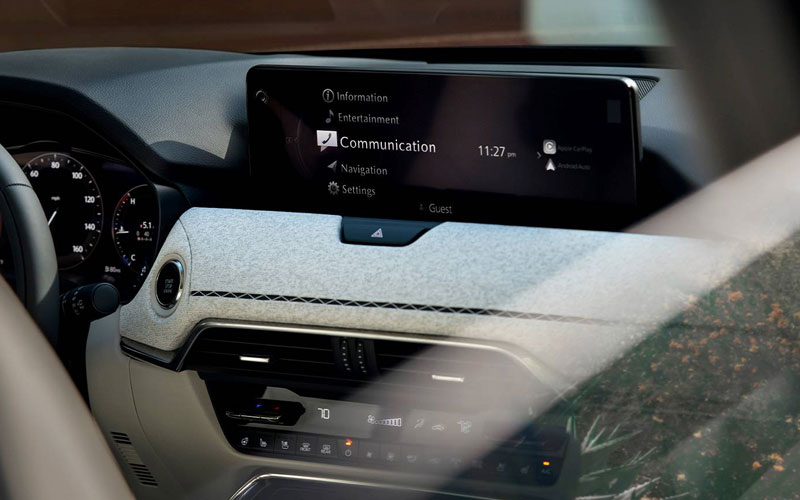 2024 Mazda CX-90 12.3 display - mazdausa.com