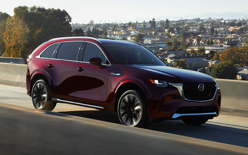 2024 Mazda CX-90 - mazdausa.com - CX-70 is based on the CX-90 (2024 CX-90 pictured)