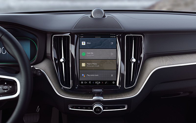 2024 Volvo XC60 infotainment system - volvocars.com