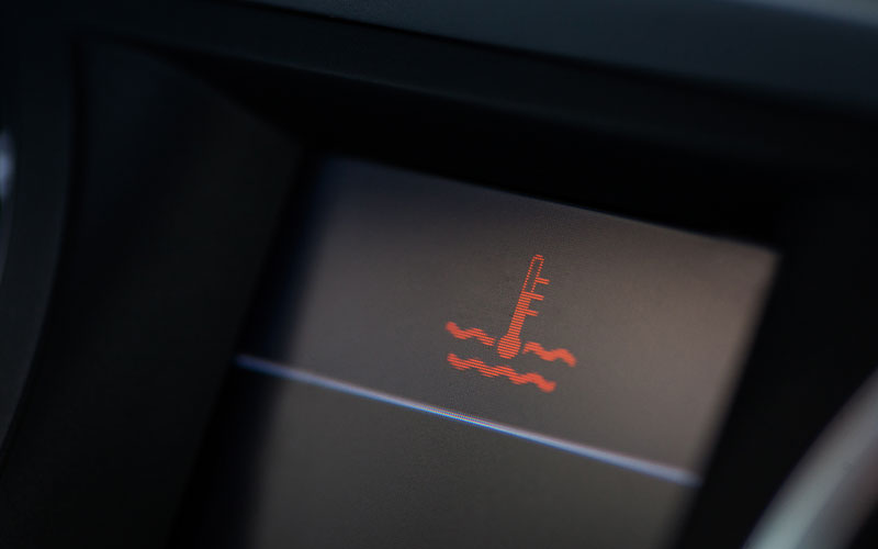 Car coolant warning Car coolant warning