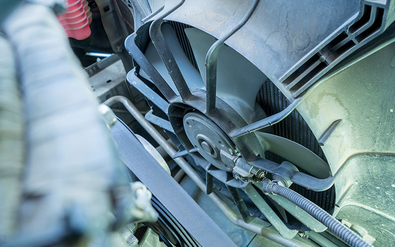 Fan radiator Fan radiator