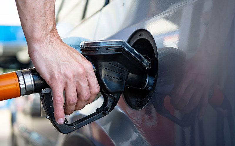 Top off fuel