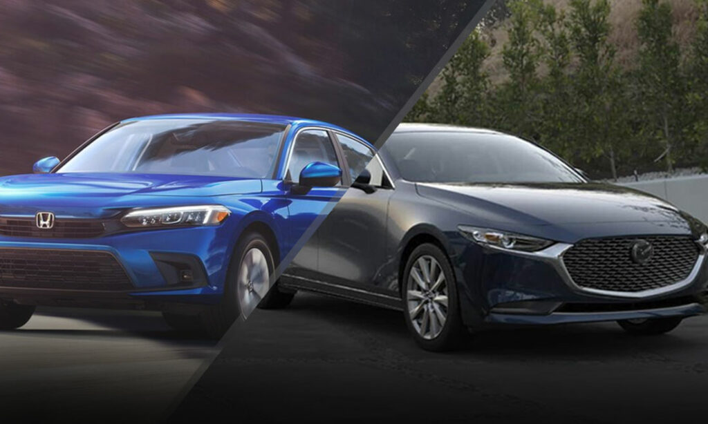 Head-to-Head: 2023 Mazda 3 vs 2023 Honda Civic