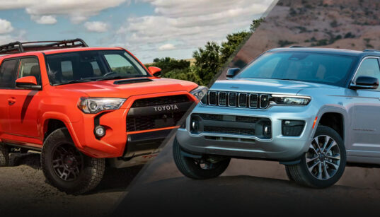 2023 Jeep Grand Cherokee vs 2023 Toyota 4Runner