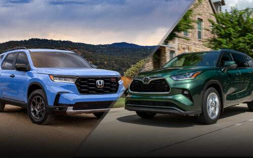 Head-to-Head: 2023 Toyota Highlander vs 2023 Honda Pilot