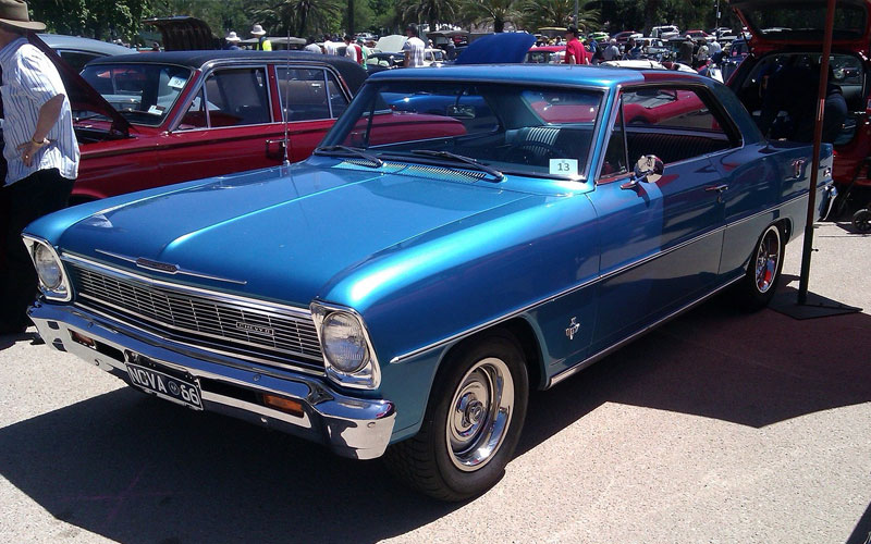 1966 Chevrolet Chevy II Nova Sport Coupe - GTHO on Wikimedia.org