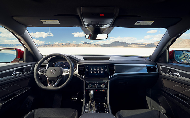 2021 Volkswagen Atlas Cross Sport interior - media.vw.com