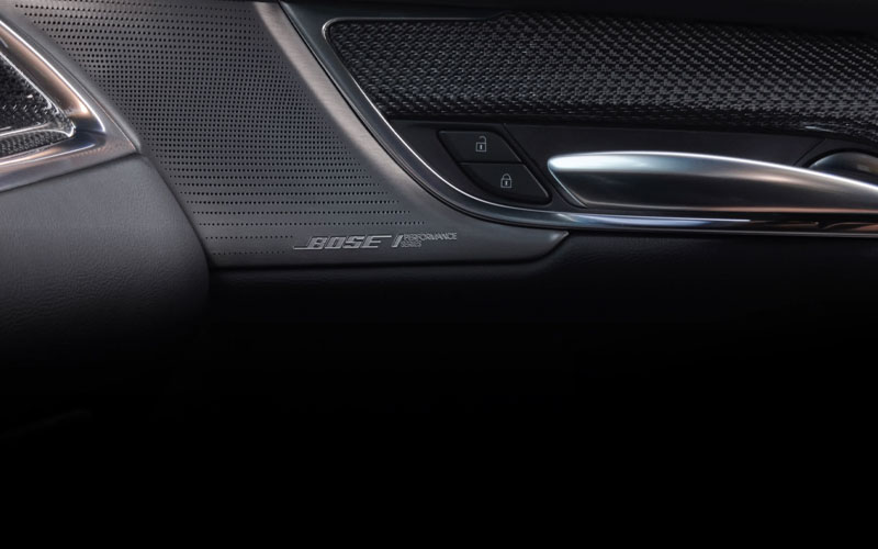 2024 Cadillac XT5 Bose system - brochures.cadillac.com