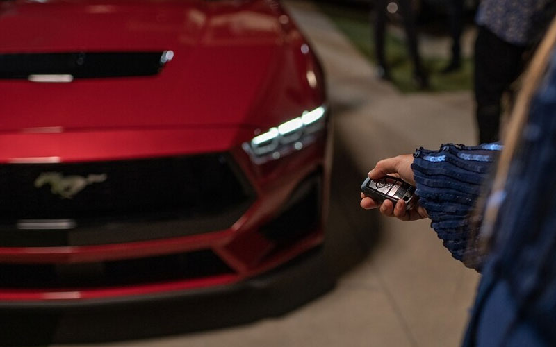 2024 Ford Mustang remote engine start - ford.com