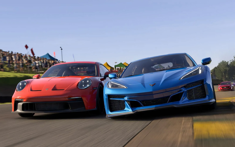 Cars racing in Forza Motorsport - forza.net