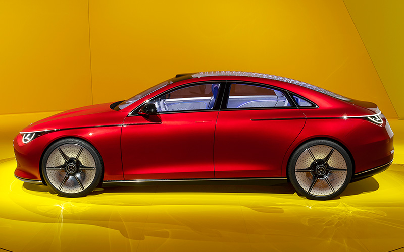 Mercedes-Benz CLA-Class EV Concept - mbusa.com