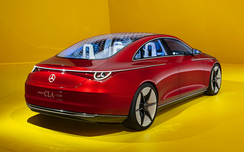 Mercedes-Benz CLA-Class EV Concept - mbusa.com
