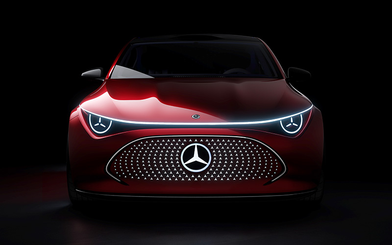 Mercedes-Benz CLA-Class EV Concept - mbusa.com