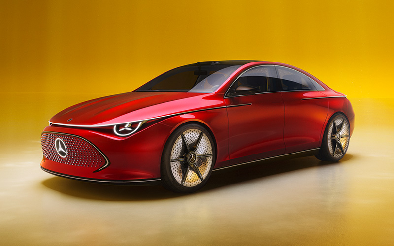 Mercedes-Benz CLA-Class EV Concept - mbusa.com