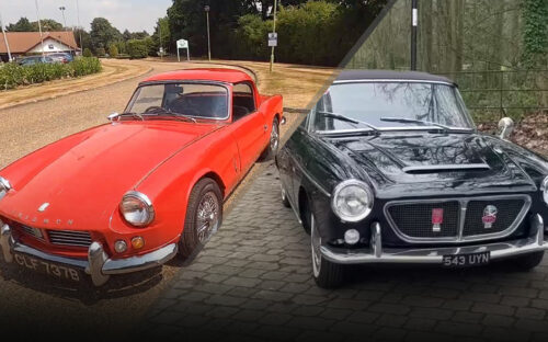 Triumph Spitfire vs. Fiat 1200