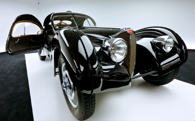 1938 Bugatti Type 57SC Atlantic Coupe - Robb Report on Youtube 1938 Bugatti Type 57SC Atlantic Coupe - Robb Report on Youtube