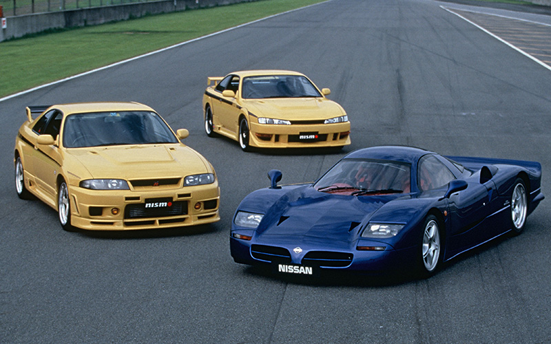 1998 Nissan R390 GT1, Skyline GT-R, & Silvia S14 - global.nissannews.com