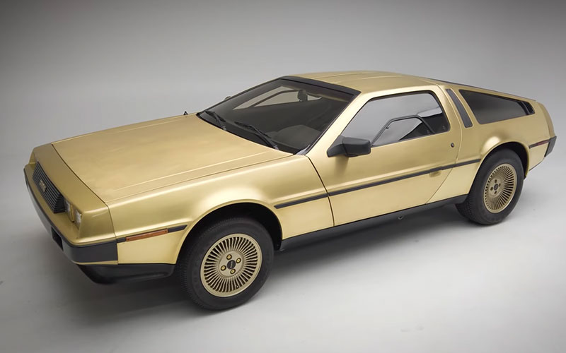 Gold DeLorean - Petersen Automotive Museum on Youtube Gold DeLorean - Petersen Automotive Museum on Youtube