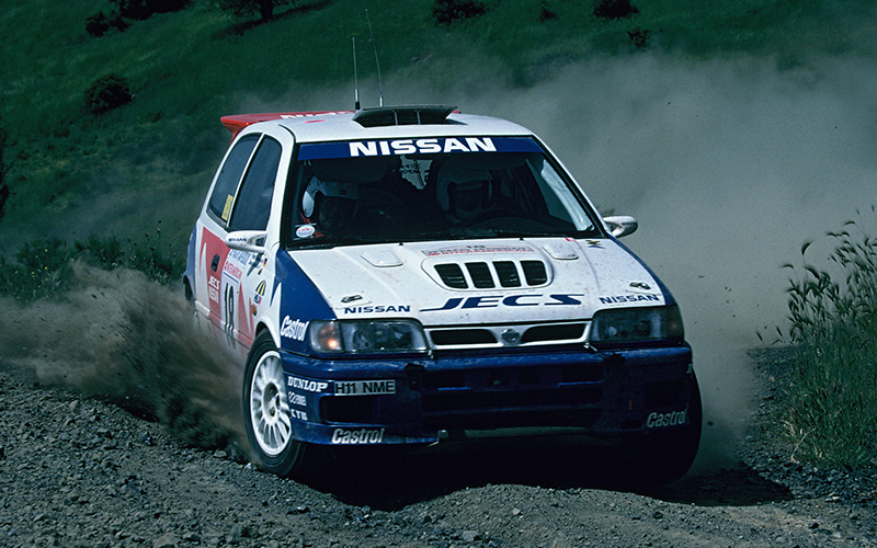 Nissan Pulsar GTI-R rally car - global.nissannews.com