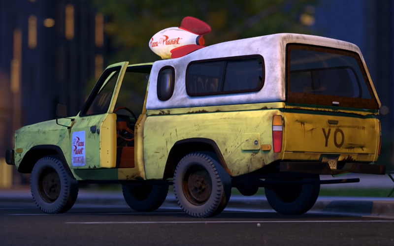 Pizza Planet Truck - Disney on Youtube
