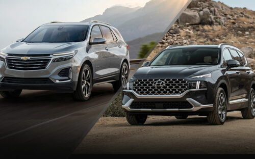 Head-to-Head: 2023 Chevy Equinox vs Hyundai Santa Fe