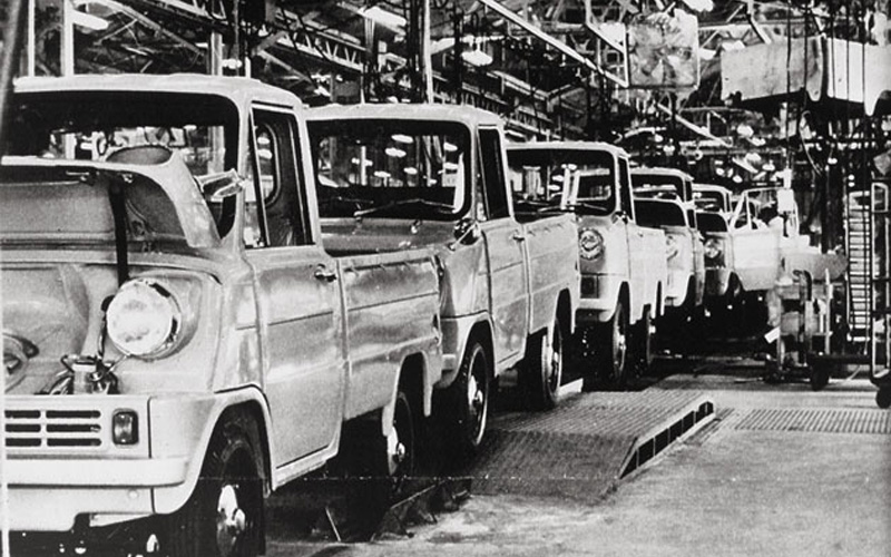Honda T360 assembly line - global.honda