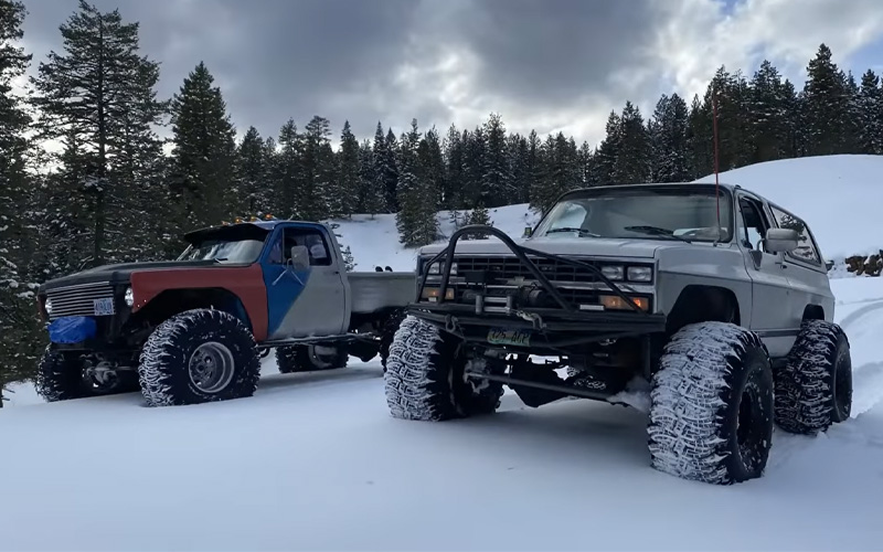 Snow wheeling vehicles - 89SnowK5 on Youtube-1
