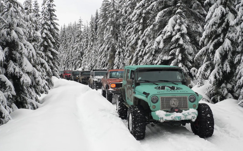Snow wheeling vehicles - Nitro Gear on Youtube