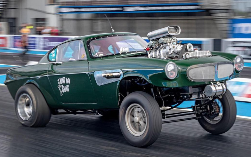 Volvo P1800 Gasser - @volvo_gasser on Instagram