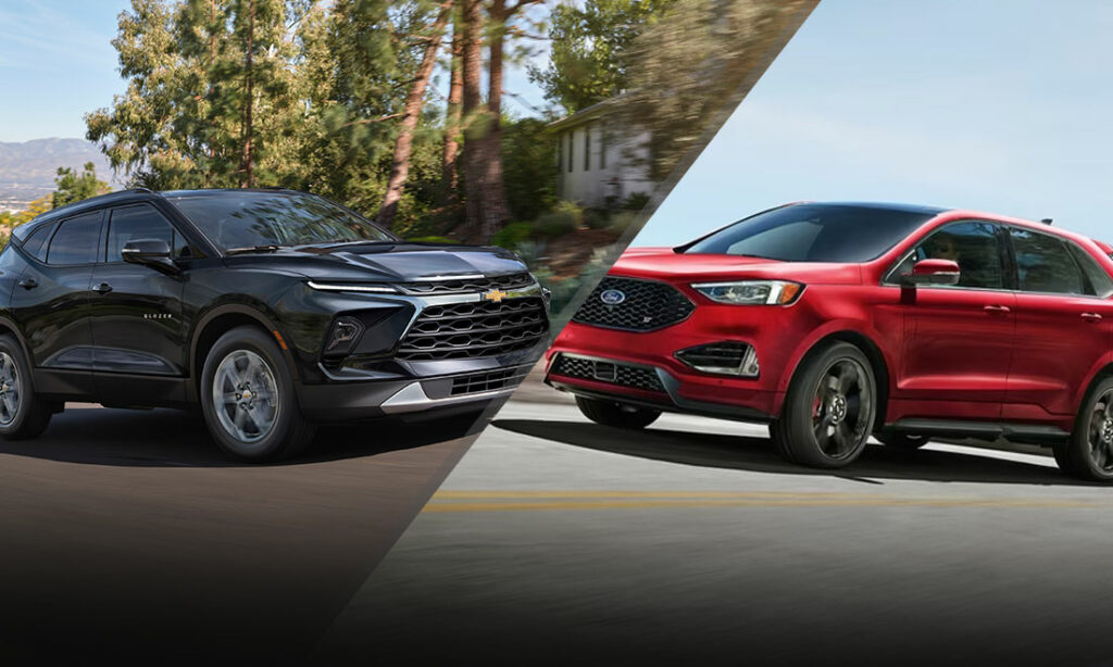 2024 Ford Edge vs Chevrolet Blazer