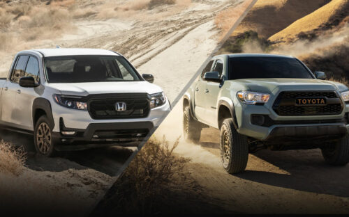 2023 Honda Ridgeline vs 2023 Toyota Tacoma