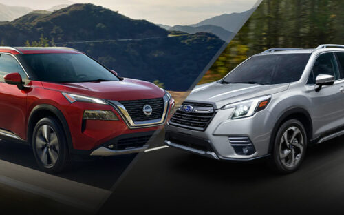 Head-to-Head: 2023 Nissan Rogue vs Subaru Forester